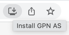 Instruction screenshot for chrome based browser